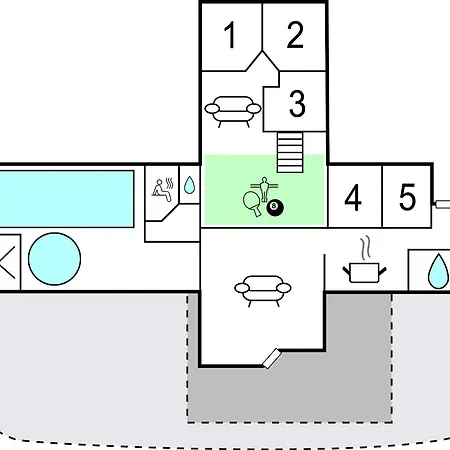 Nyaraló Beautiful In Sydals With Wifi Sønderby